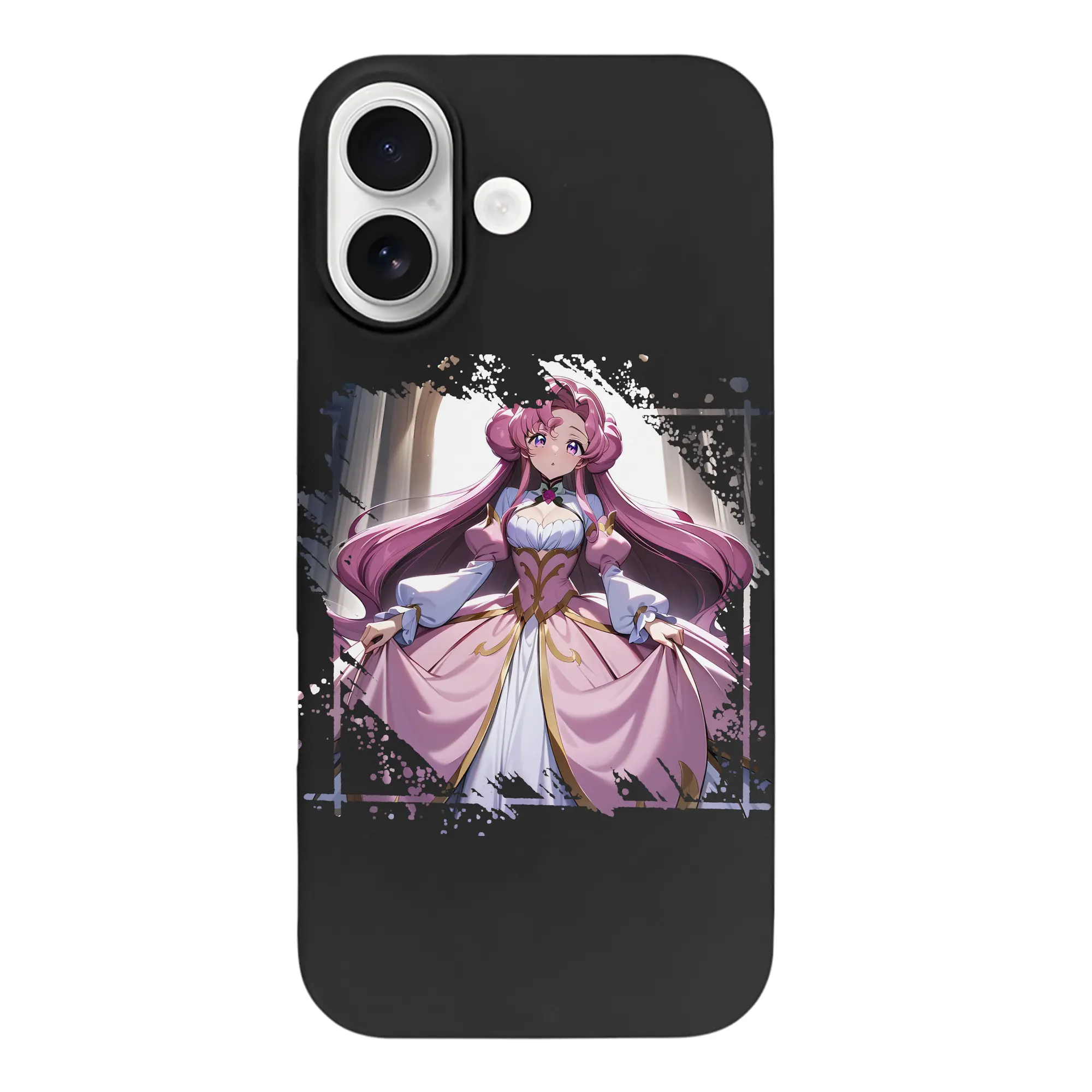 コードギアス 反逆のルルーシュ グッズ ユーフェミア・リ・ブリタニア - iPhone 17 シリーズ シリコンケース 薄型 耐衝撃 指紋防止 ソフトタッチカバー 精密フィット 傷防止 保護ケース iPhone 17/17 Air/17 Pro/17 Pro Max 対応